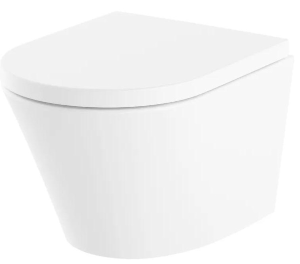 Чаша подвесного унитаза Lavinia Boho Biore Compacto Rimless 3304101C