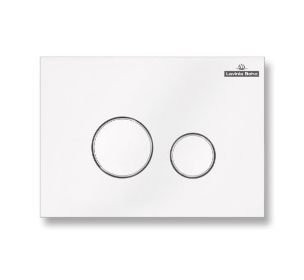 Комплект 5 в 1 Lavinia Boho One 87060227, приставной унитаз, сиденье микролифт, бачок скрытого монтажа, крепление, клавиша смыва, диспенсер