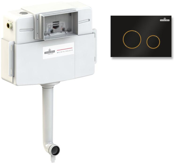 Комплект 2 в 1 Lavinia Boho Relfix 77030048,  бачок скрытого монтажа, клавиша смыва