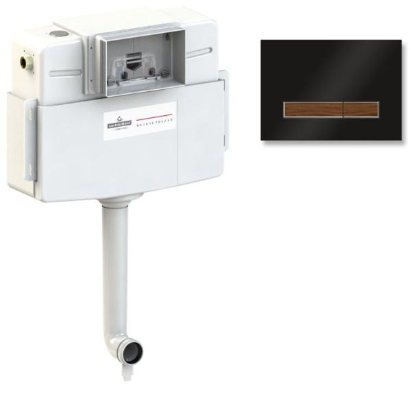 Комплект 2 в 1 Lavinia Boho Relfix 77030044,  бачок скрытого монтажа, клавиша смыва