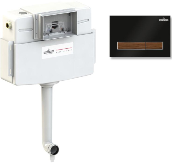 Комплект 2 в 1 Lavinia Boho Relfix 77030041, бачок скрытого монтажа, клавиша смыва