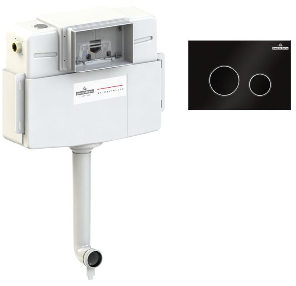 Комплект 2 в 1 Lavinia Boho Relfix 77030032, бачок скрытого монтажа, клавиша смыва