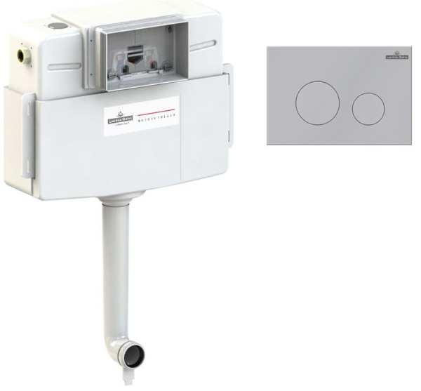 Комплект 2 в 1 Lavinia Boho Relfix 77030031, бачок скрытого монтажа, клавиша смыва