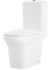 Унитаз-компакт с бачком и сиденьем микролифт Lavinia Boho Bristol Rimless 3305001R