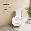 Комплект 2 в 1 Lavinia Boho Aveo Compacto Rimless 21030005, наполный безободковый унитаз, быстросъемное сиденье микролифт, напольное биде