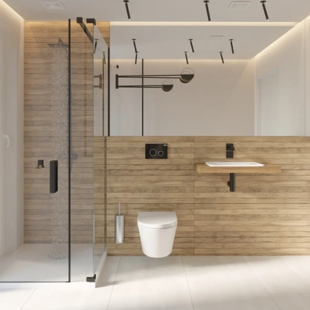 Комплект 6 в 1 Lavinia Boho Biore Rimless 75110181, премиум с пластиковой бело-золотистой клавишей, инсталляцией и унитазом