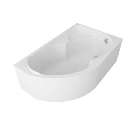 Акриловая ванна Lavinia Boho Grance Hill 3703170R, усиленный армированный корпус ванны, 170x105 см (правый разворот)