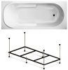 Комплект 2 в 1 Lavinia Boho Bristol S1-35020050, акриловая ванна 150x75 см, металлический каркас с монтажным набором