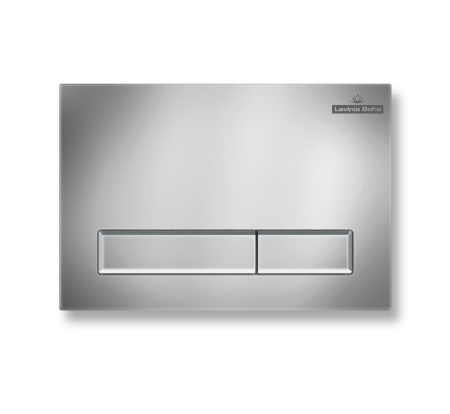 Комплект 6 в 1 Lavinia Boho Biore Rimless 77040098, премиум с пластиковой серебристой клавишей, инсталляцией и унитазом