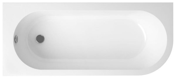 Акриловая ванна Lavinia Boho Art II 3713170L, усиленный армированный корпус ванны, 170x72,5 см (левый разворот)