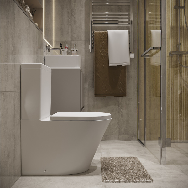 Унитаз-компакт с бачком и сиденьем микролифт Lavinia Boho Biore Rimless 3304001R Унитаз-компакт с бачком и сиденьем микролифт Lavinia Boho Biore Rimless 3304001R