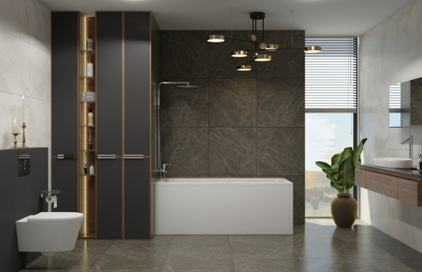 Комплект 3 в 1 Lavinia Boho Rock S2-37070050, акриловая ванна 150x75 см, усиленный металлический каркас с монтажным набором, лицевой экран Комплект 3 в 1 Lavinia Boho Rock S2-37070050, акриловая ванна 150x75 см, усиленный металлический каркас с монтажным набором, лицевой экран