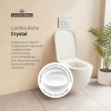 Подвесной унитаз умный, с сиденьем микролифт Lavinia Boho Smart V-Clean 3359101R
