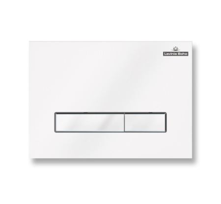 Комплект 6 в 1 Lavinia Boho One Compacto 77050153, премиум со стеклянной белой клавишей, удлиненным крепежом, инсталляцией и унитазом