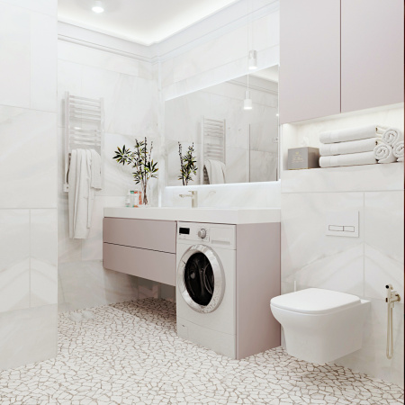 Комплект 4 в 1 инсталляции для подвесного унитаза Lavinia Boho Relfix 77020021 (с белой стеклянной клавишей смыва, звукоизоляцией и крепежом)