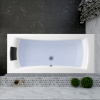 Комплект 5 в 1 Lavinia Boho Evan S4-3711018P, акриловая ванна 180x80 см, усиленный металлический каркас с монтажным набором, мягкий силиконовый подголовник, лицевой экран, хромотерапия Комплект 5 в 1 Lavinia Boho Evan S4-3711018P, акриловая ванна 180x80 см, усиленный металлический каркас с монтажным набором, мягкий силиконовый подголовник, лицевой экран, хромотерапия