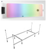 Комплект 4 в 1 Lavinia Boho Rock S3-3707005P, акриловая ванна 150x75 см, усиленный металлический каркас с монтажным набором, мягкий силиконовый подголовник, хромотерапия