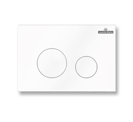 Комплект 6 в 1 Lavinia Boho Bristol Rimless 77040113, премиум с пластиковой белой клавишей, инсталляцией и унитазом