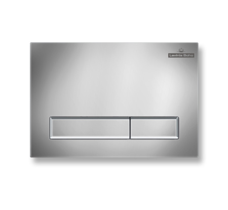 Комплект 6 в 1 Lavinia Boho One Rimless 77040074, премиум с пластиковой серебристой клавишей, инсталляцией и унитазом