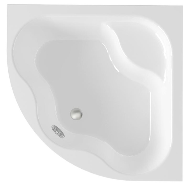 Акриловая ванна Lavinia Boho Aveo 37040150, усиленный армированный корпус ванны, 150x150 см