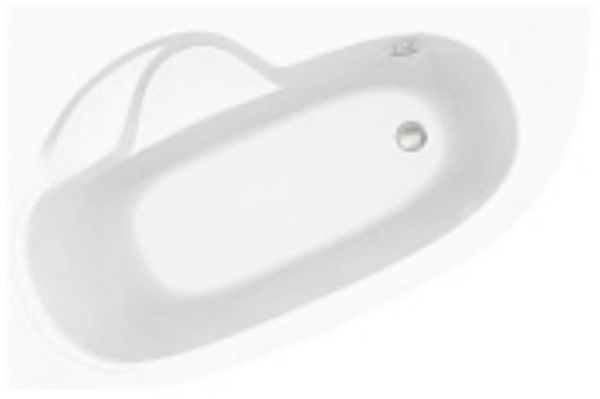 Акриловая ванна Lavinia Boho Bell Pro 3702160L, усиленный армированный корпус ванны, 160x105 см (левый разворот)