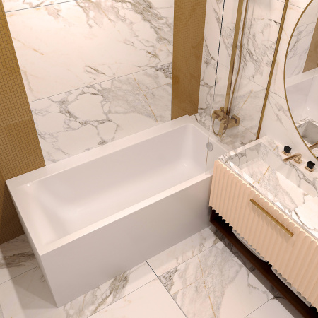 Комплект 4 в 1 Lavinia Boho Catani S2-371216PR, акриловая ванна 160x80 см (правый разворот), усиленный металлический каркас с монтажным набором, мягкий силиконовый подголовник, лицевой экран Комплект 4 в 1 Lavinia Boho Catani S2-371216PR, акриловая ванна 160x80 см (правый разворот), усиленный металлический каркас с монтажным набором, мягкий силиконовый подголовник, лицевой экран