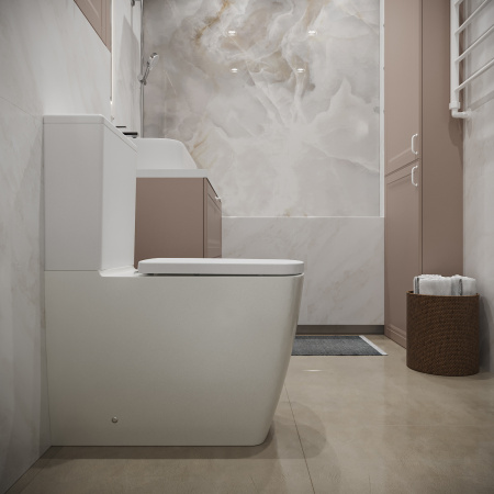 Унитаз-компакт с бачком и сиденьем микролифт Lavinia Boho Aveo Rimless 3306010R