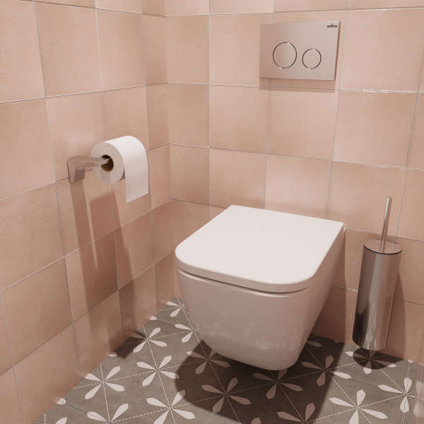 Комплект 7 в 1 Lavinia Boho One 87050138, унитаз, сиденье микролифт, инсталляция, крепление, клавиша смыва, шумоизоляция, диспенсер