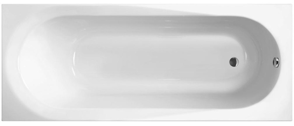 Акриловая ванна Lavinia Boho Biore 35010060, усиленный армированный корпус ванны, 160x70 см