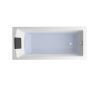 Комплект 3 в 1 Lavinia Boho One S1-3701007P, акриловая ванна 170x70 см, металлический каркас с монтажным набором, мягкий силиконовый подголовник Комплект 3 в 1 Lavinia Boho One S1-3701007P, акриловая ванна 170x70 см, металлический каркас с монтажным набором, мягкий силиконовый подголовник