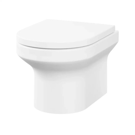 Комплект 6 в 1 Lavinia Boho Grance Hill Rimless 87561010, премиум со стеклянной черной клавишей, инсталляцией и унитазом