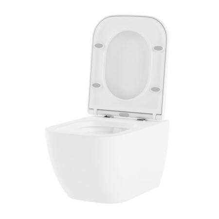 Комплект 6 в 1 Lavinia Boho One Compacto 75110073, премиум с пластиковой черно-коричневой клавишей, инсталляцией и унитазом