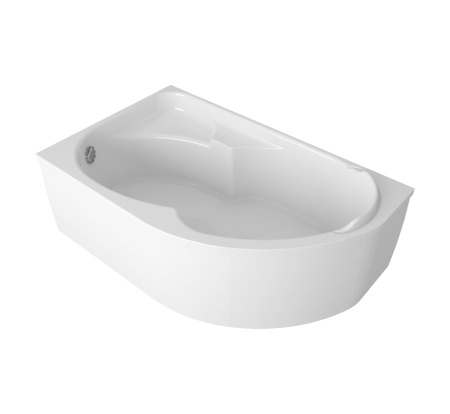 Акриловая ванна Lavinia Boho Grance Hill 3703170L, усиленный армированный корпус ванны, 170x105 см (левый разворот)